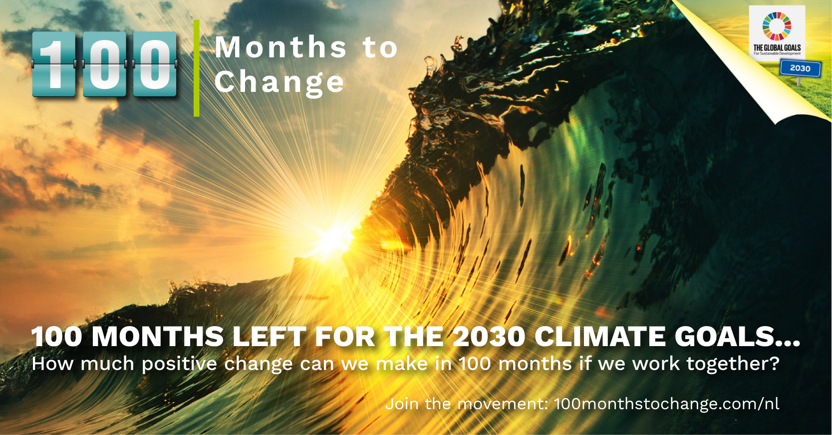 Klimaatpioniers lanceren 100 Months to Change
