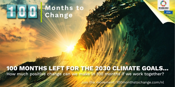 Klimaatpioniers lanceren 100 Months to Change